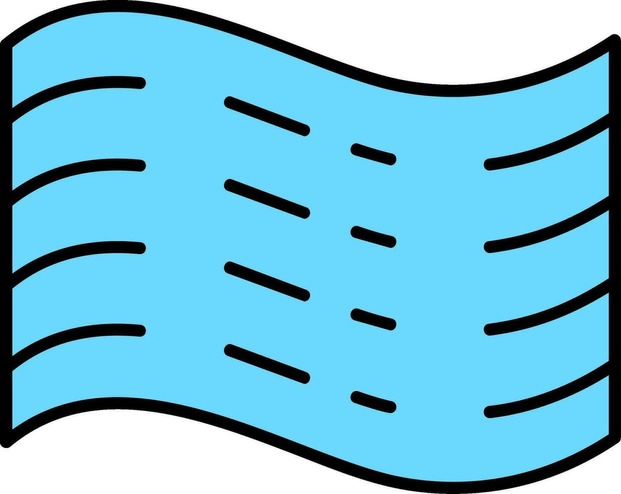 Haze Line Filled Icon vector