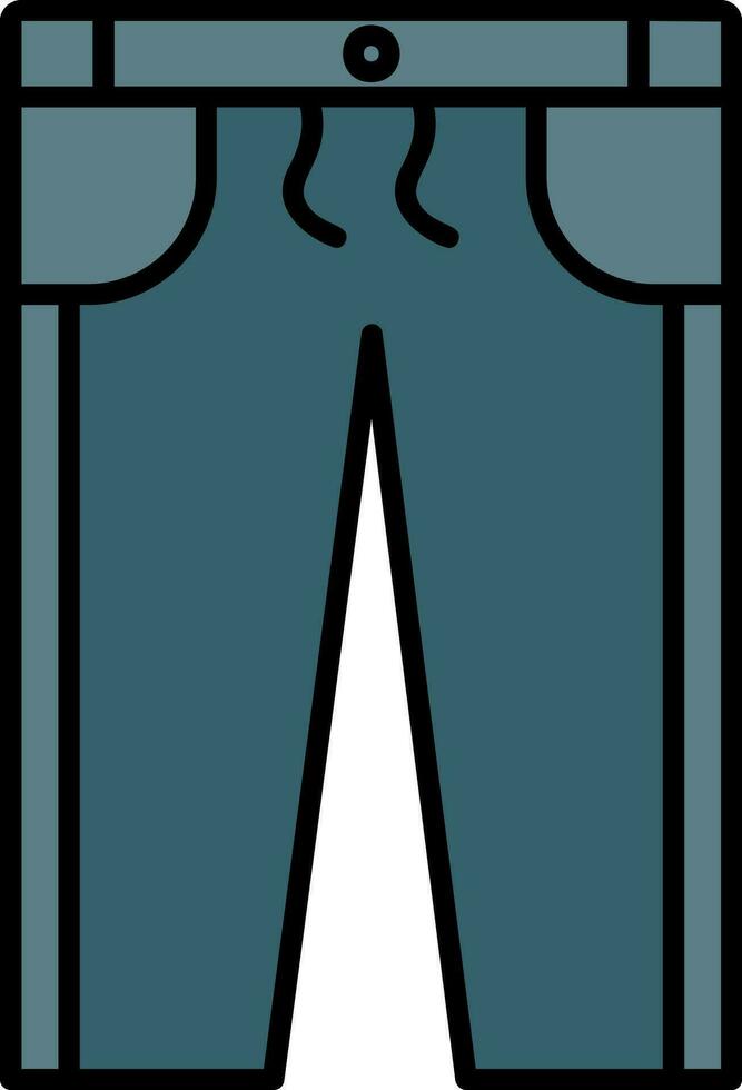 Jogger Line Filled Icon vector
