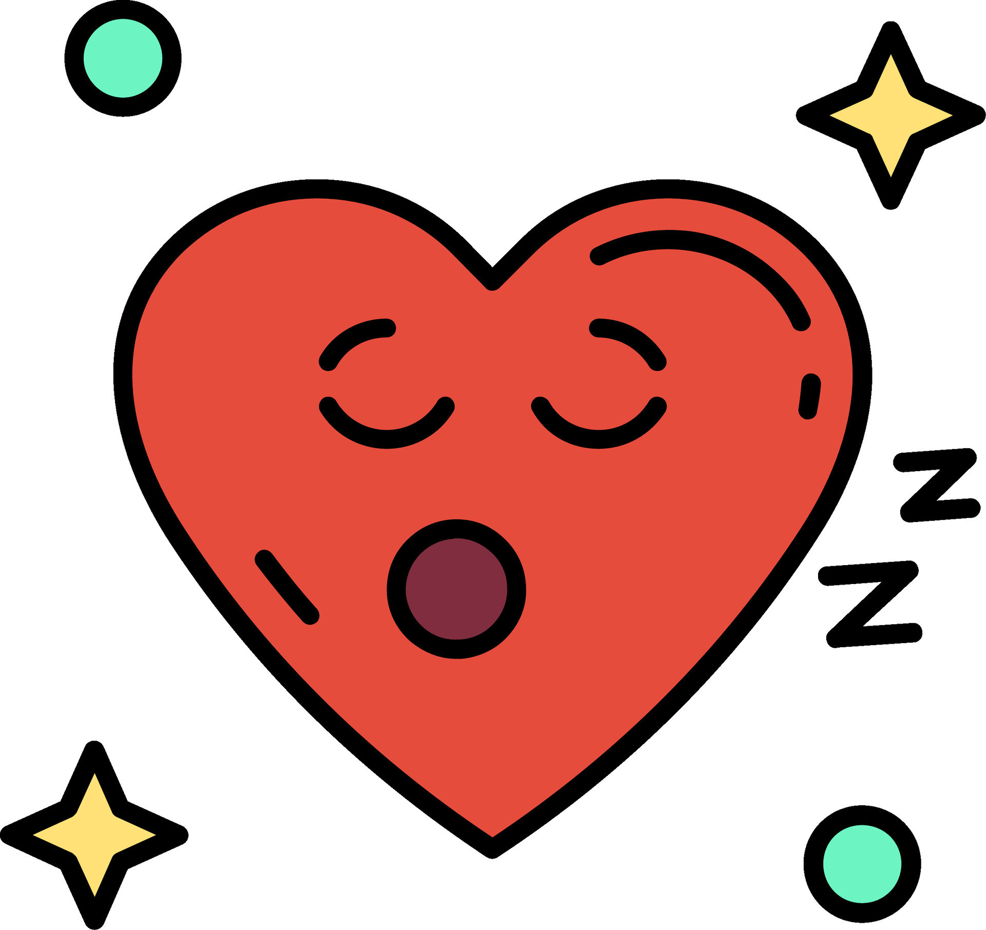 Sleep Line Filled Icon 36621674 Vector Art at Vecteezy