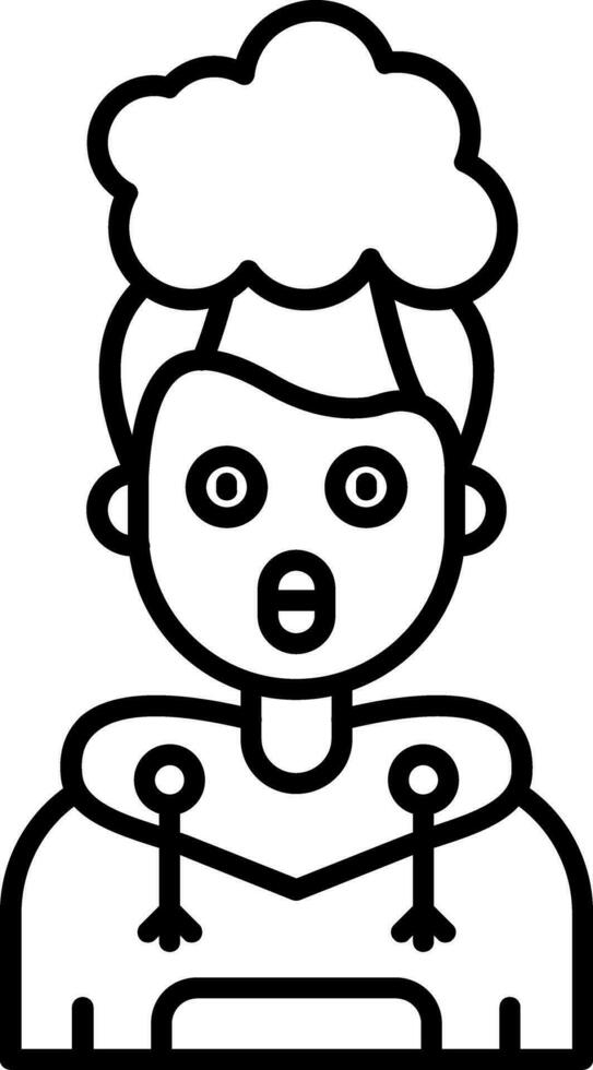 Exploding Line Filled Icon vector