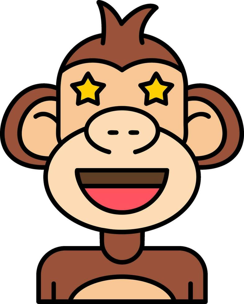 Famous Line Filled Icon vector