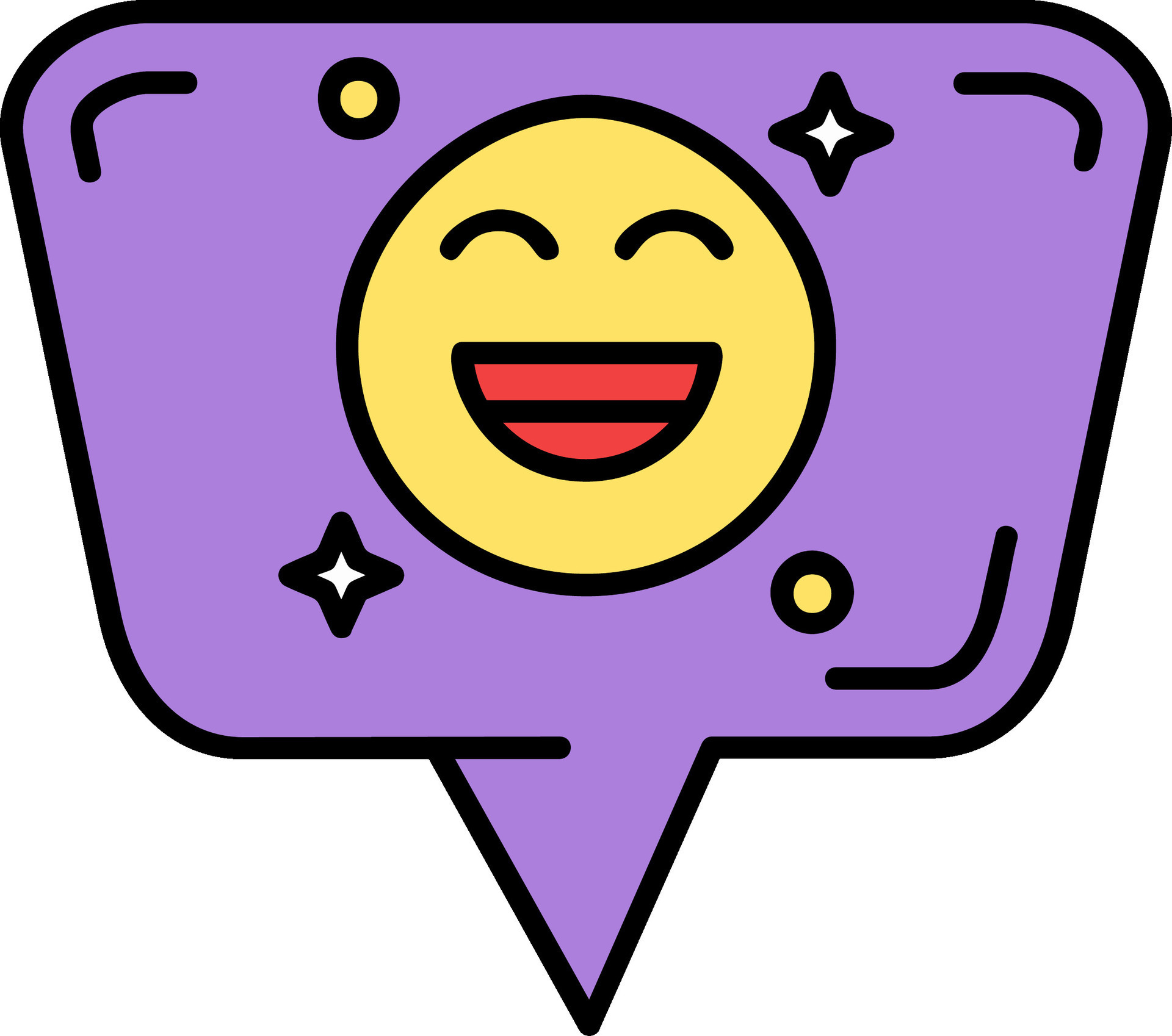 Emoji Line Filled Icon 36622507 Vector Art at Vecteezy