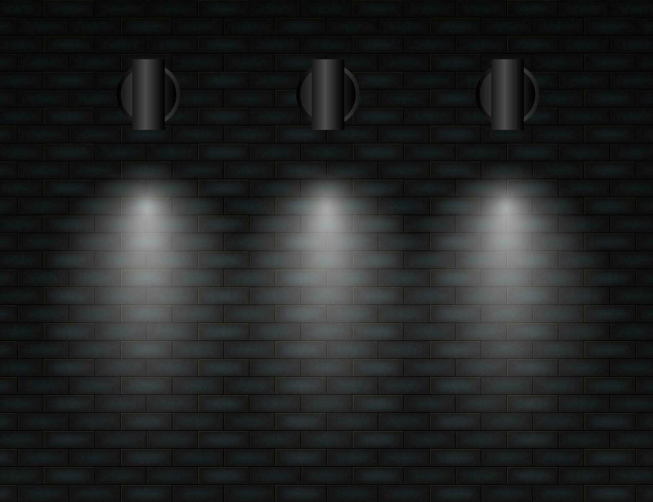 Light effect on wall background. Modern picture. Vector background