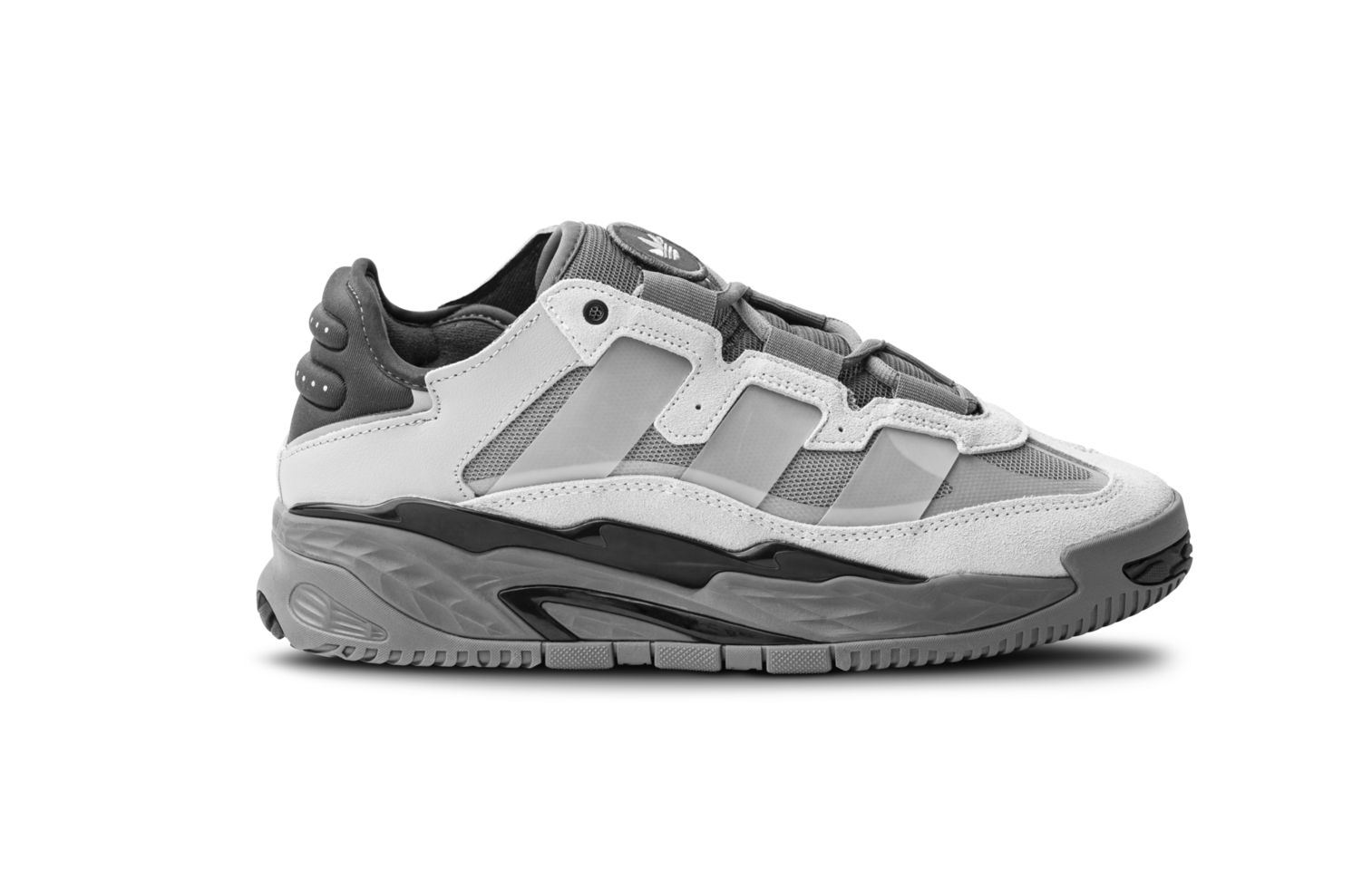 Sneakers  Adidas Niteball isolated on a transparent background png