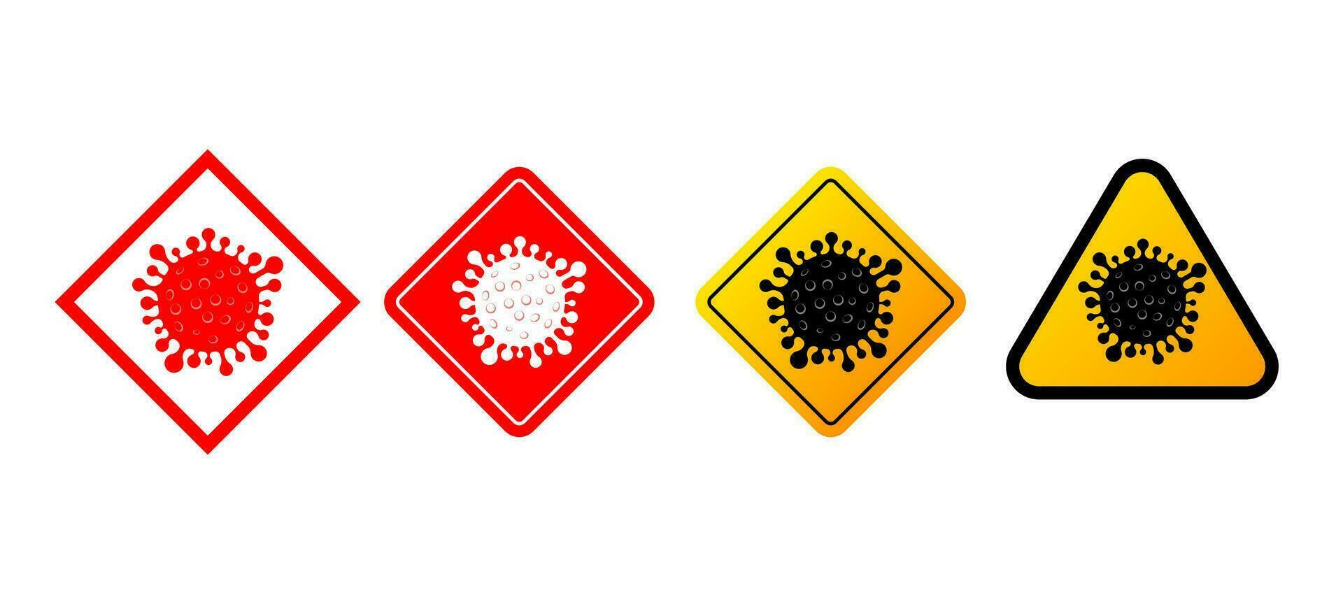 Virus protection. Virus germs. Security shield. Immune system. People vaccination. Vector illustration.