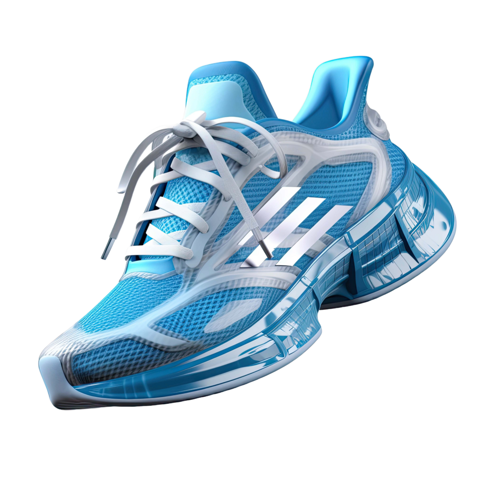 ai généré des sports des chaussures pour le avenir, fonctionnement des chaussures pour le futur isolé sur transparent Contexte. png