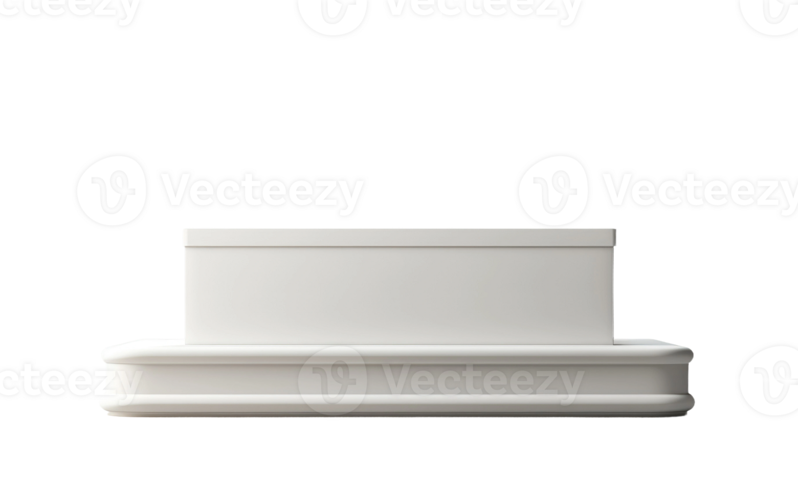 AI generated Clean and Elegant Podium on Transparent background png
