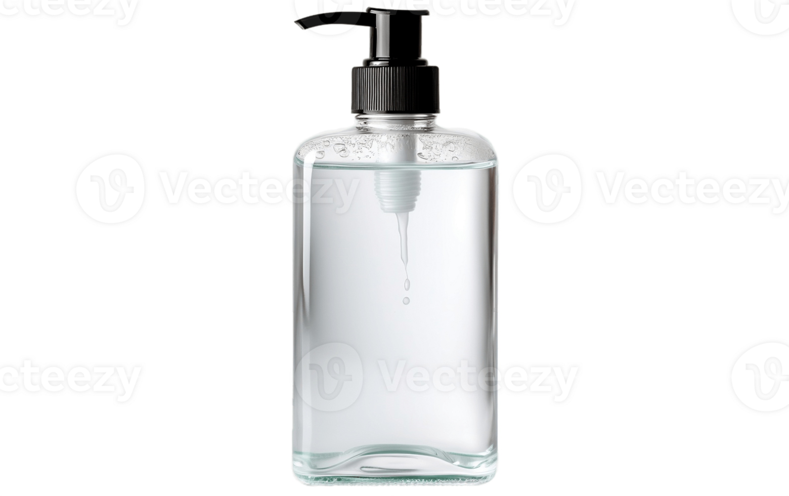 AI generated Isolated Soap Dispenser on Transparent Background Generative AI png
