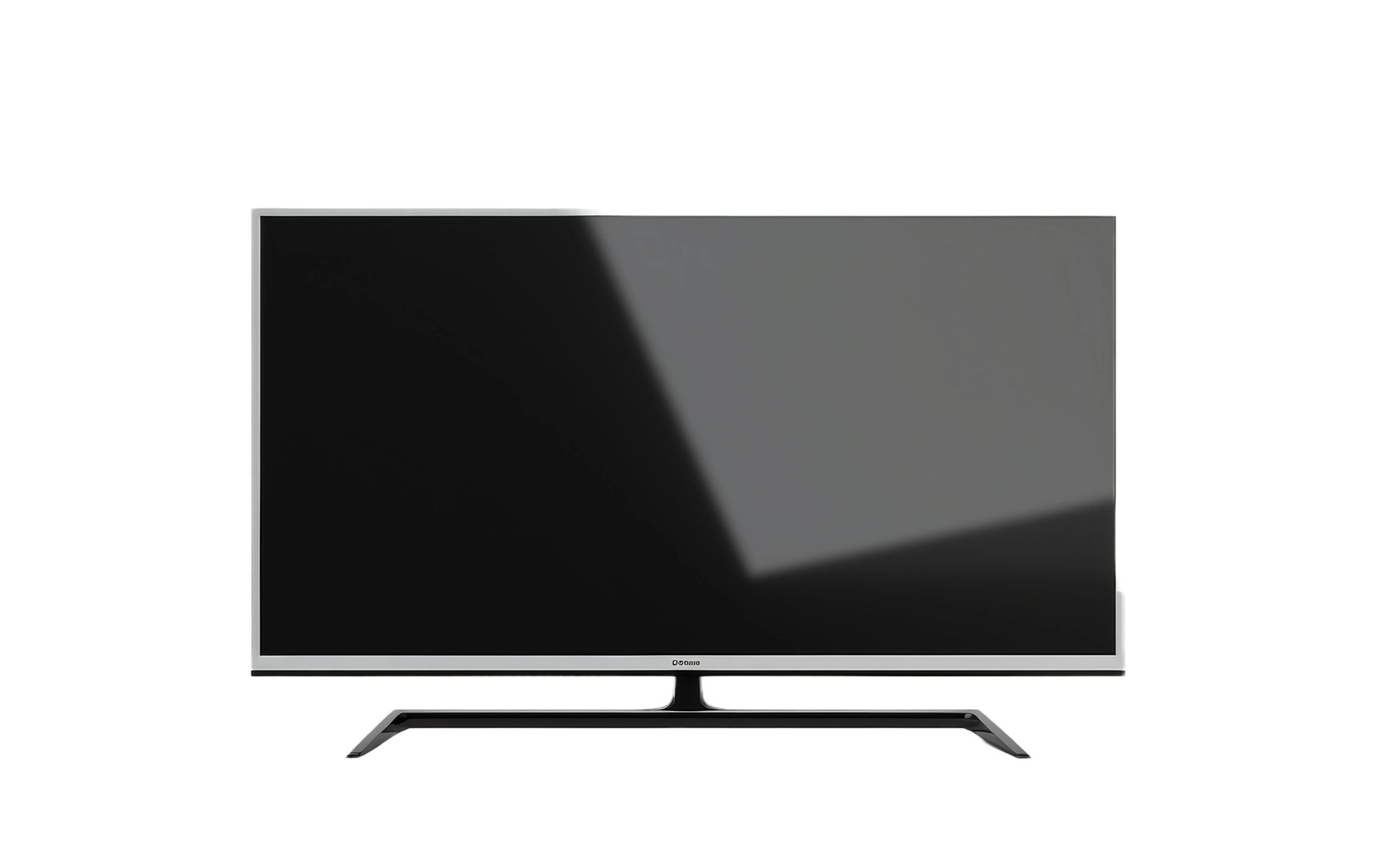 AI generated High-Resolution Television on Transparent Background