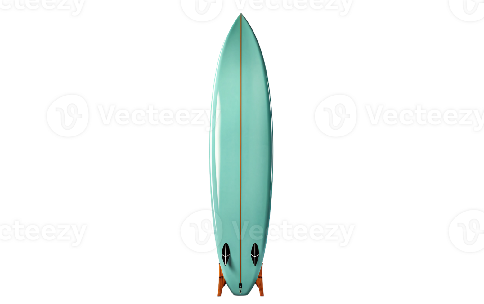 ai gegenereerd surfboard Aan transparant achtergrond png