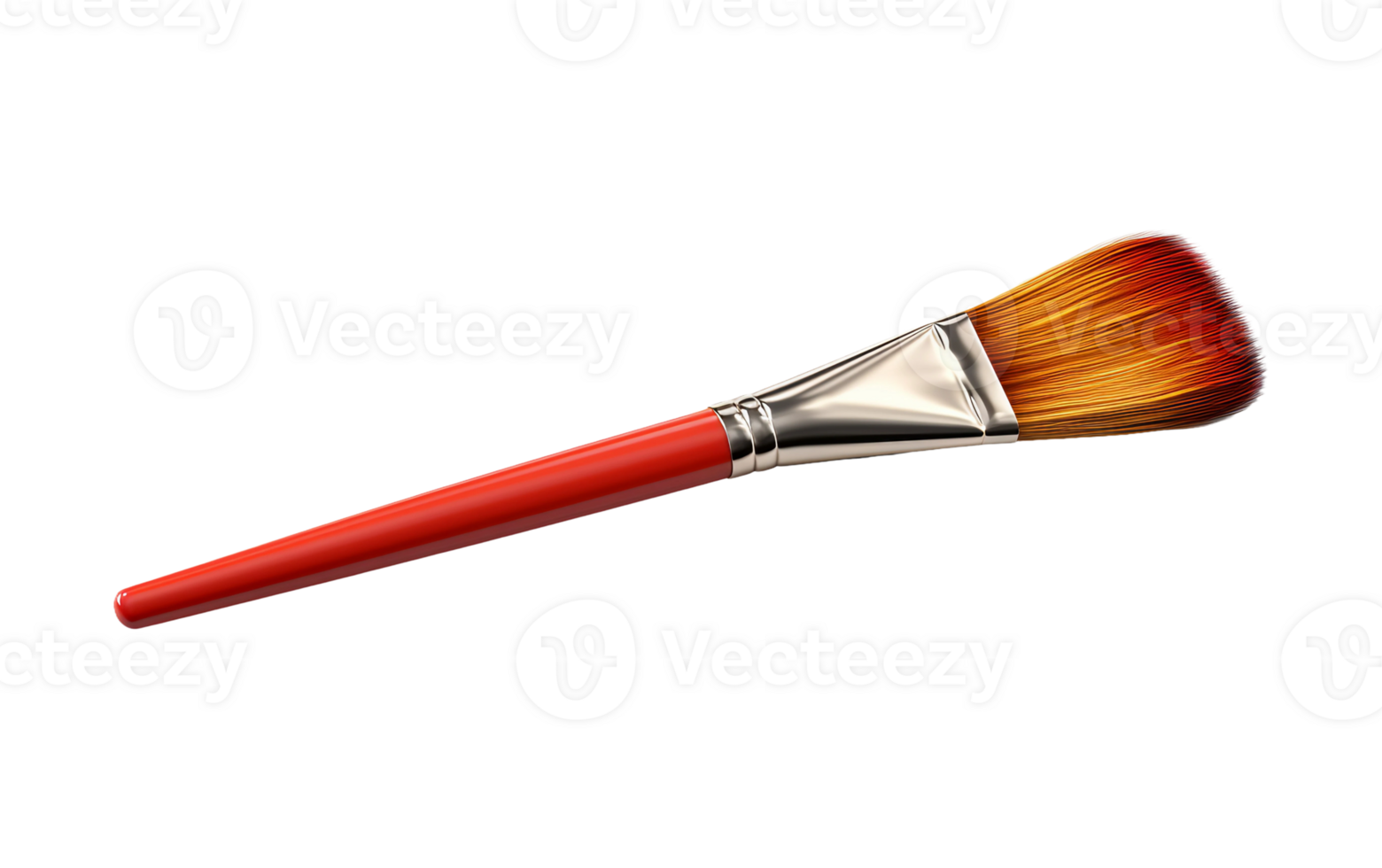 AI generated Paintbrush on Transparent Background, PNG format