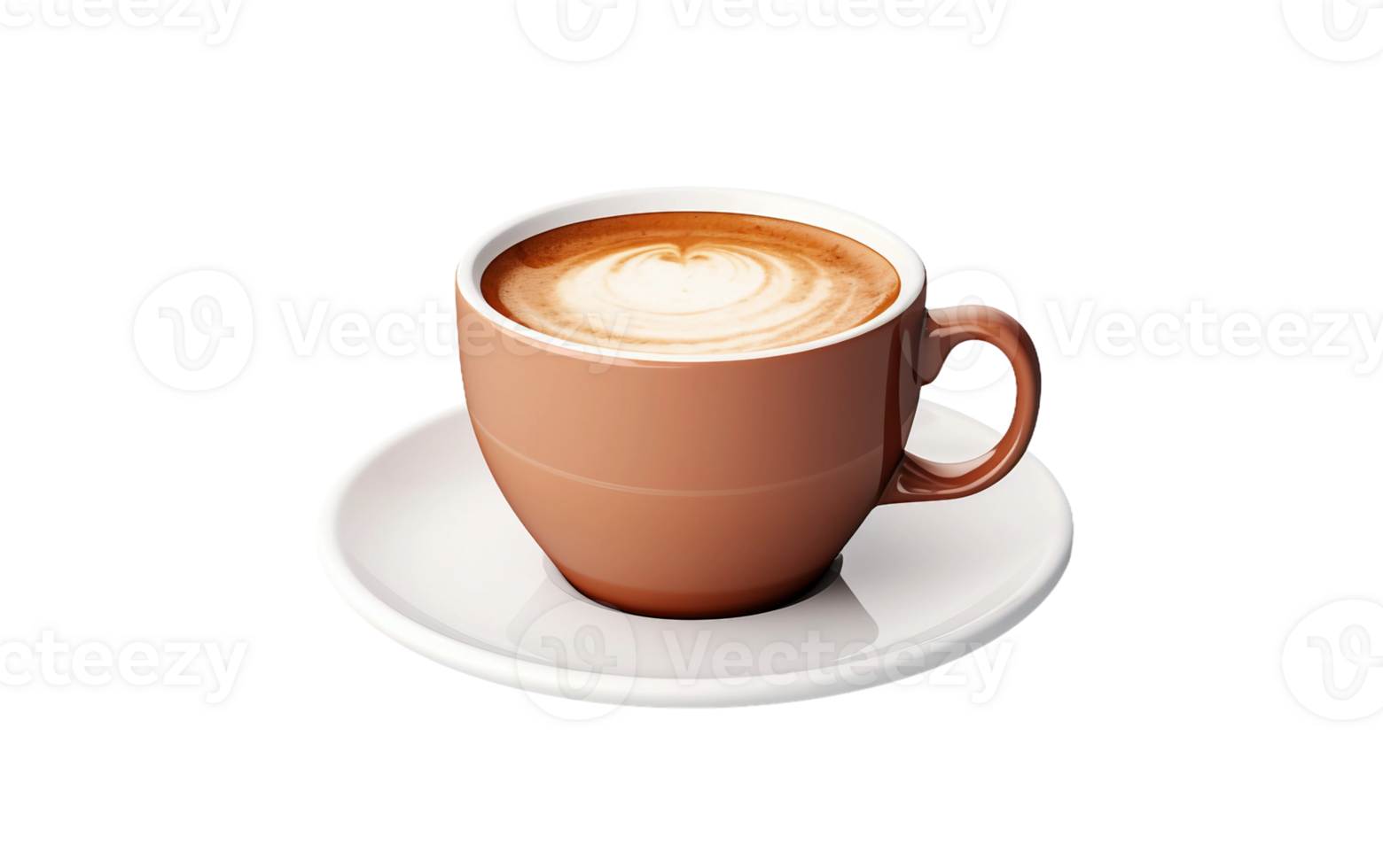 AI generated Coffee Cup on Transparent Background, PNG format