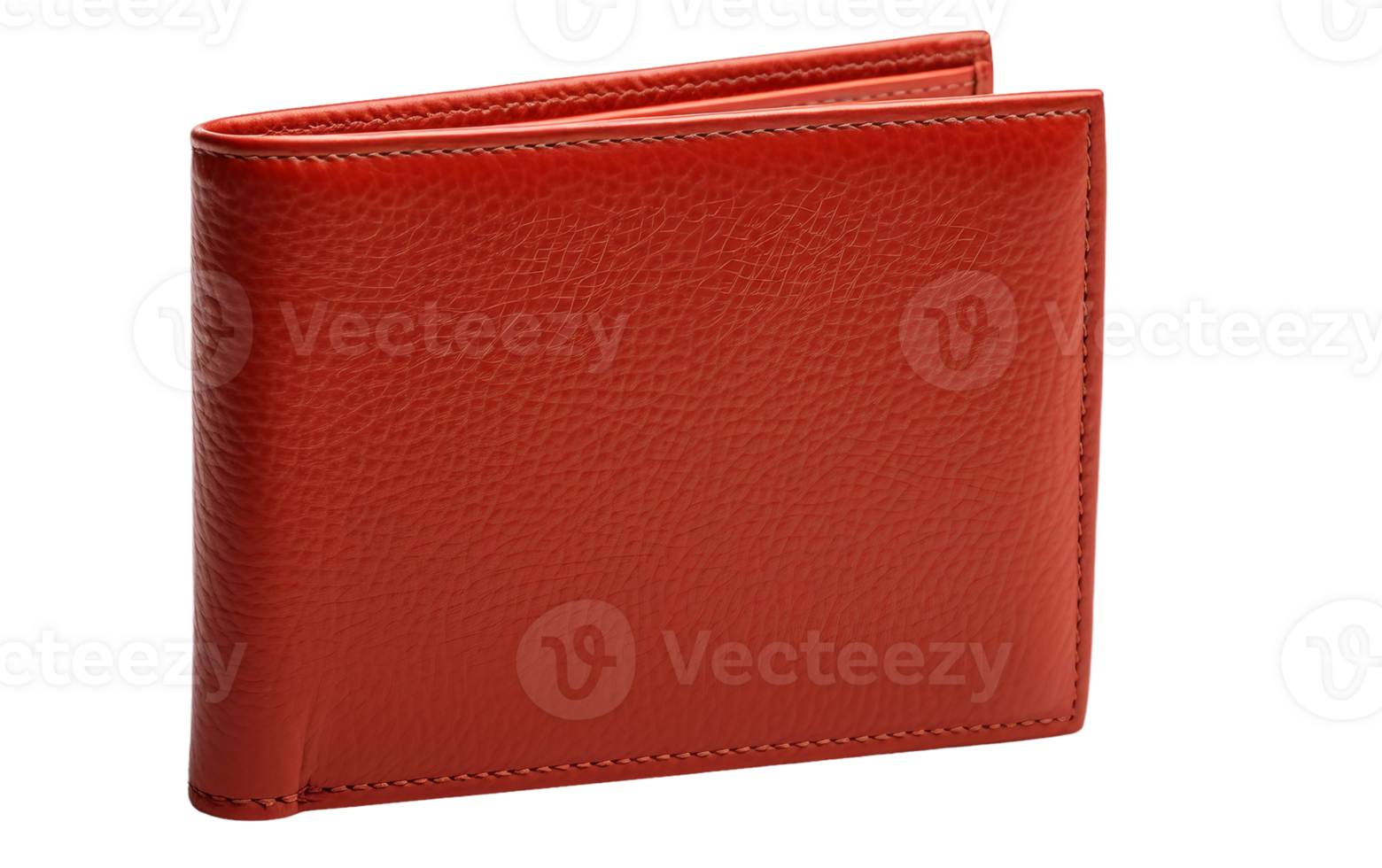 AI generated Leather Wallet on Transparent Background png
