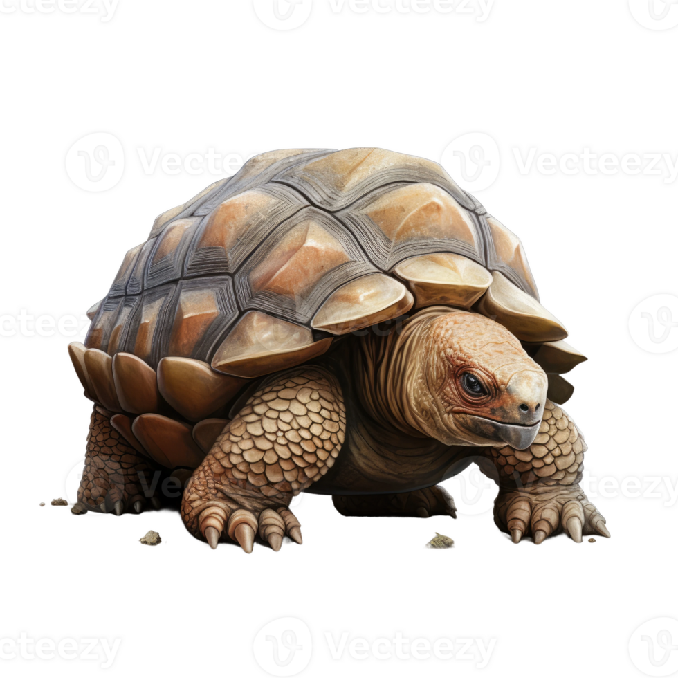 AI generated Ancient Glyptodon, on transparent background. png