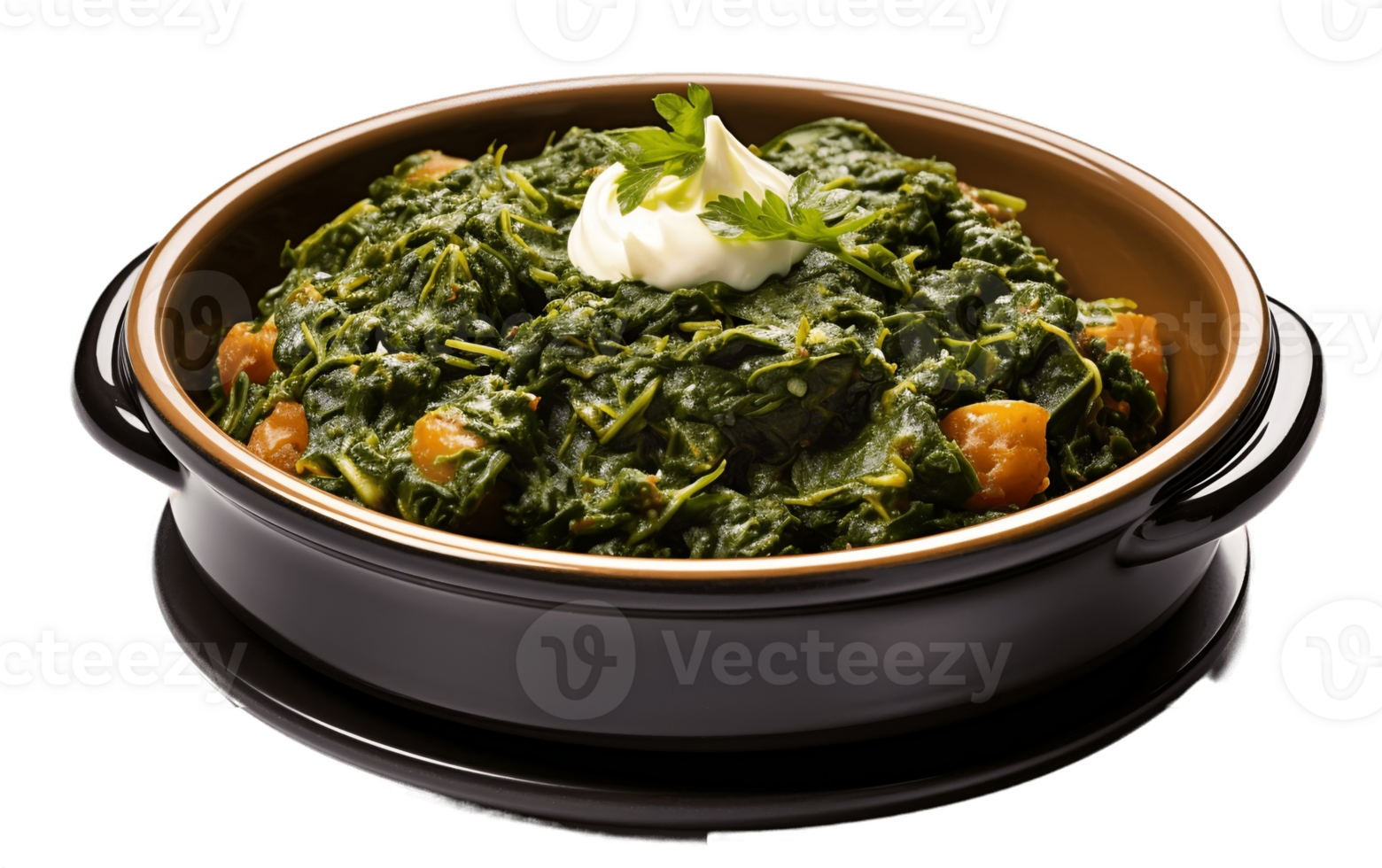 AI generated Fusion Stew Dish on Transparent Background Generative AI png