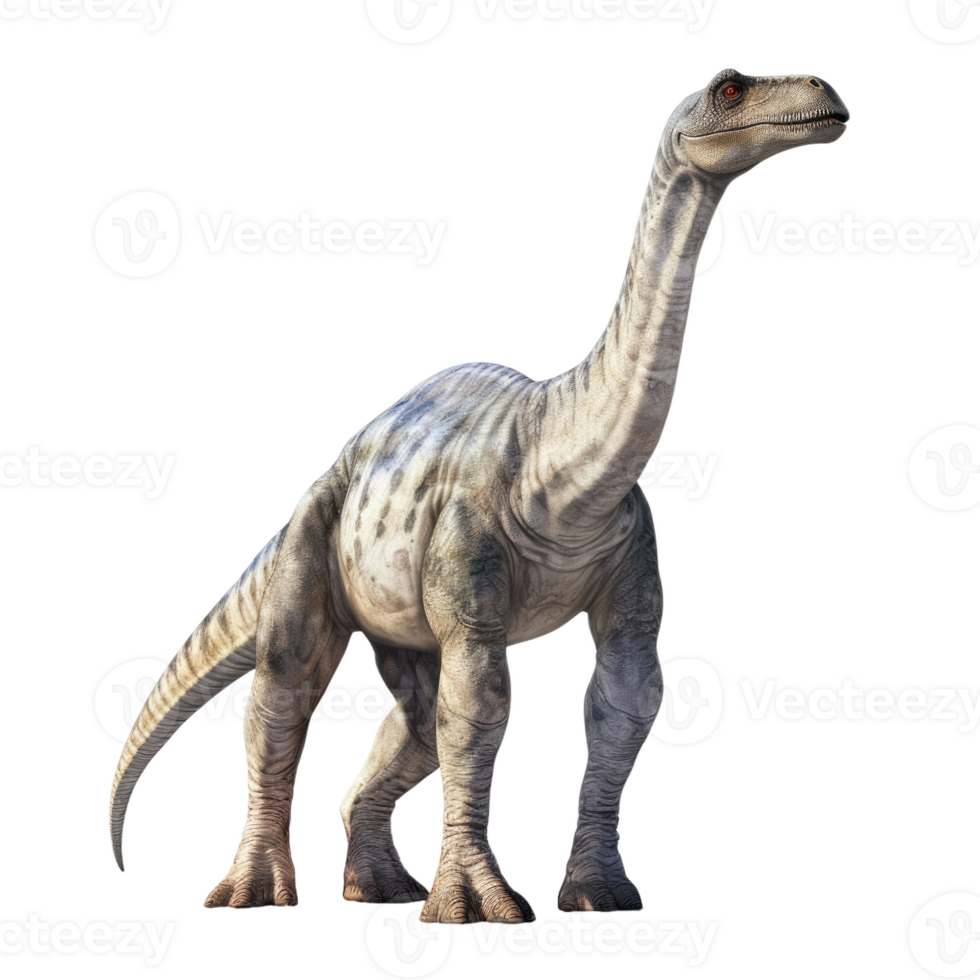 AI generated Realistic Camarasaurus 3D, on transparent background. png