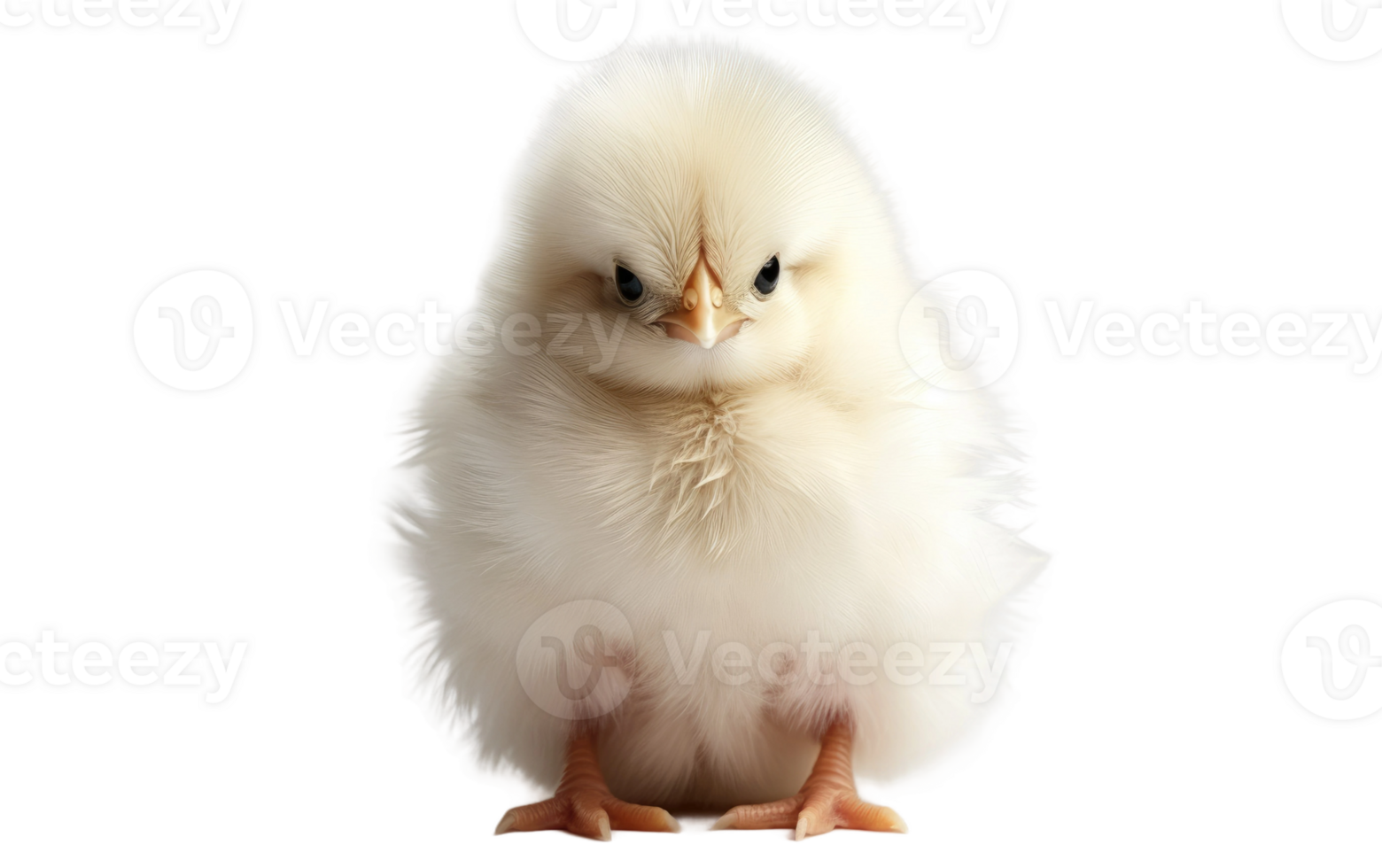 AI generated Newborn Chick on Transparent background png