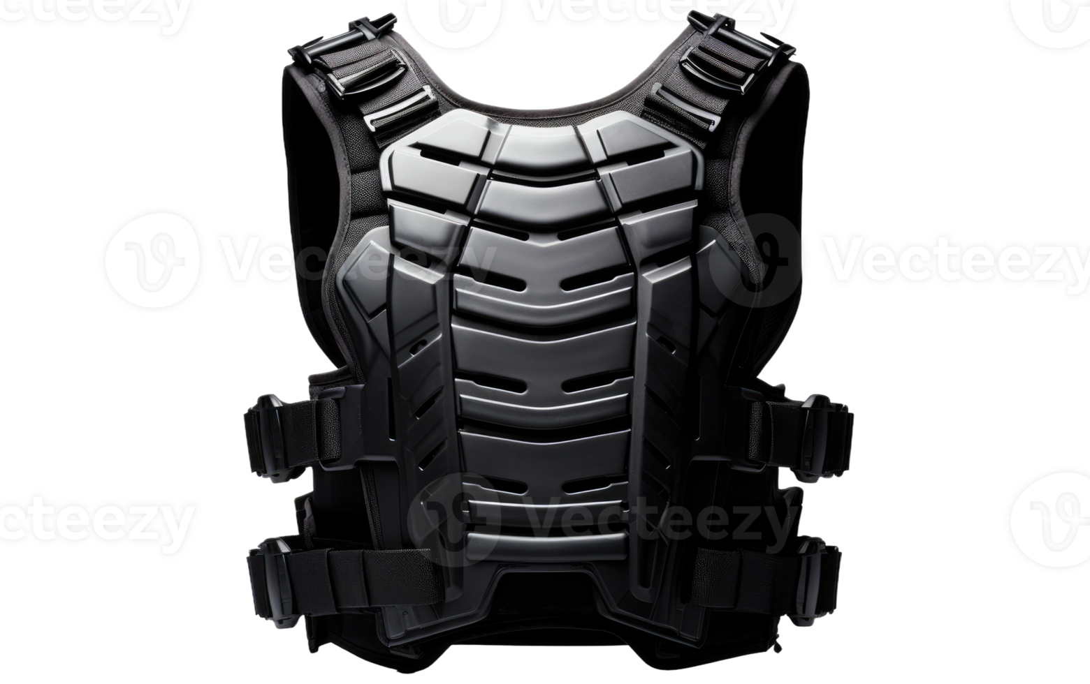 AI generated Bulletproof Vest Body Armor for Ultimate Protection on Transparent background png