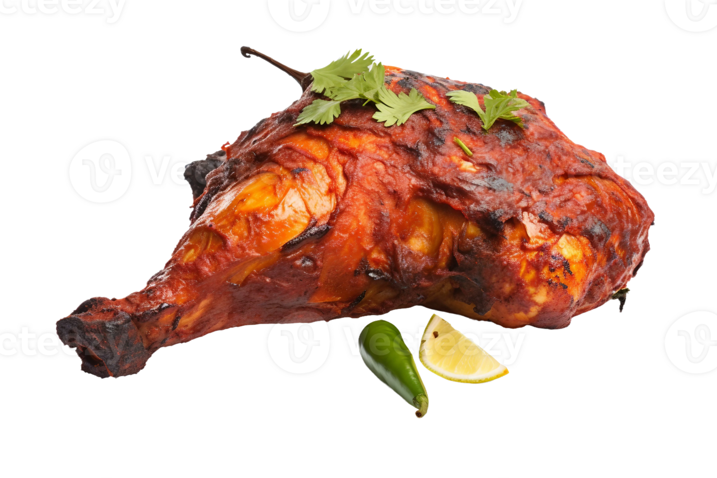 AI generated Culinary Delight Tandoori on Transparent Background png