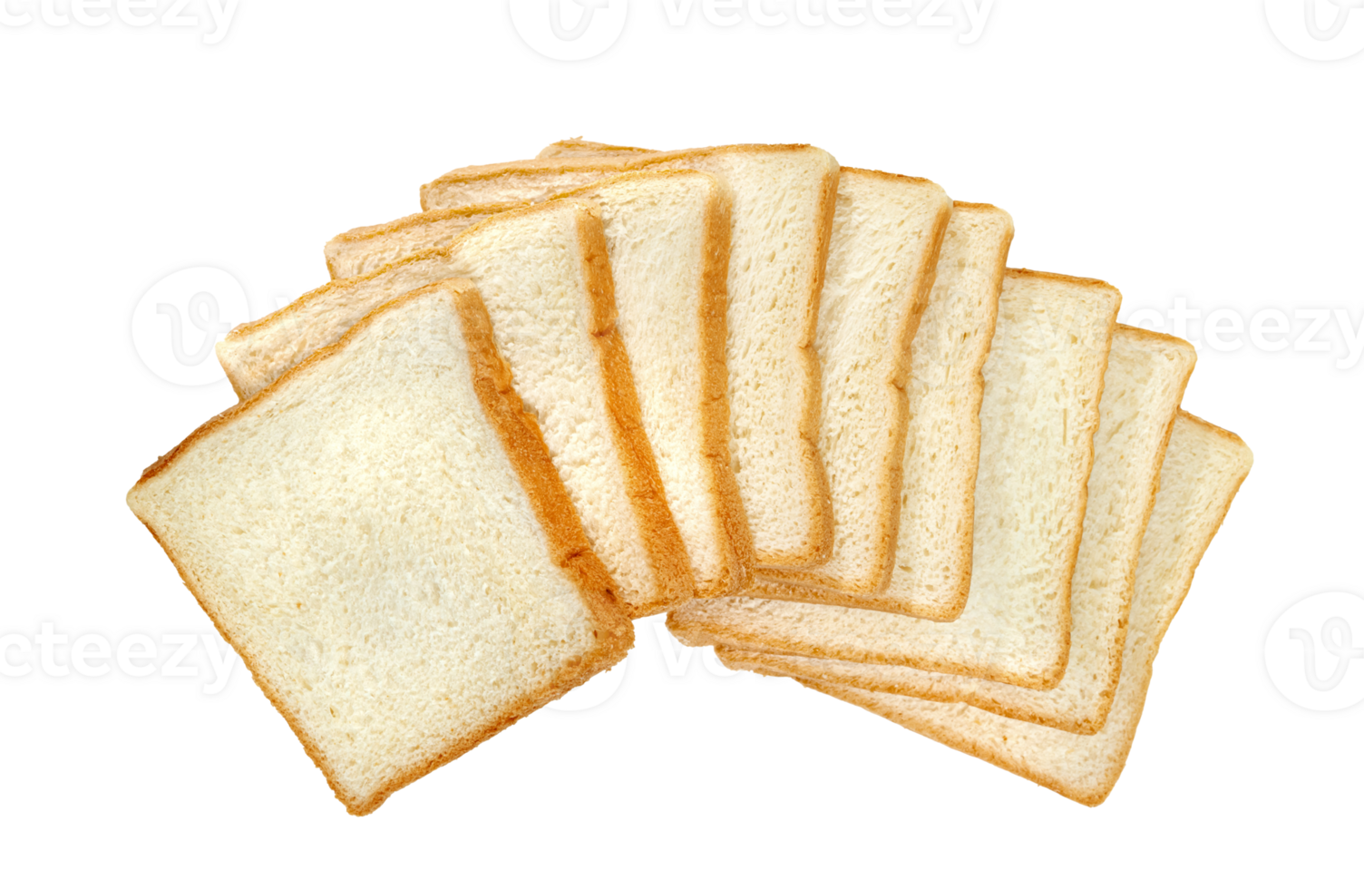 Sliced bread isolated png