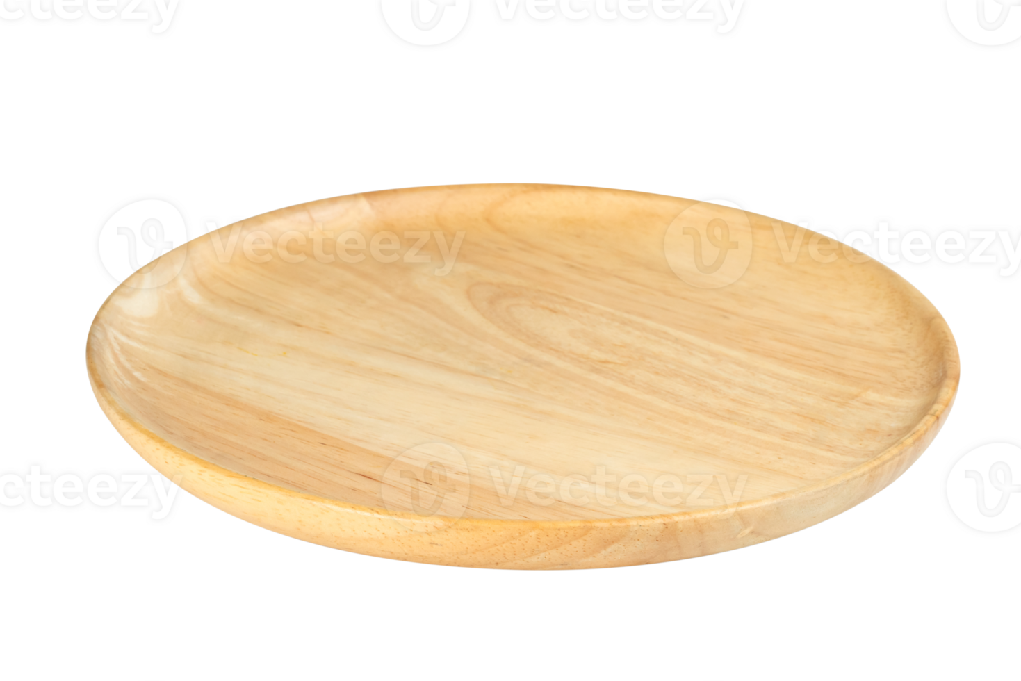 Wooden plate isolated png
