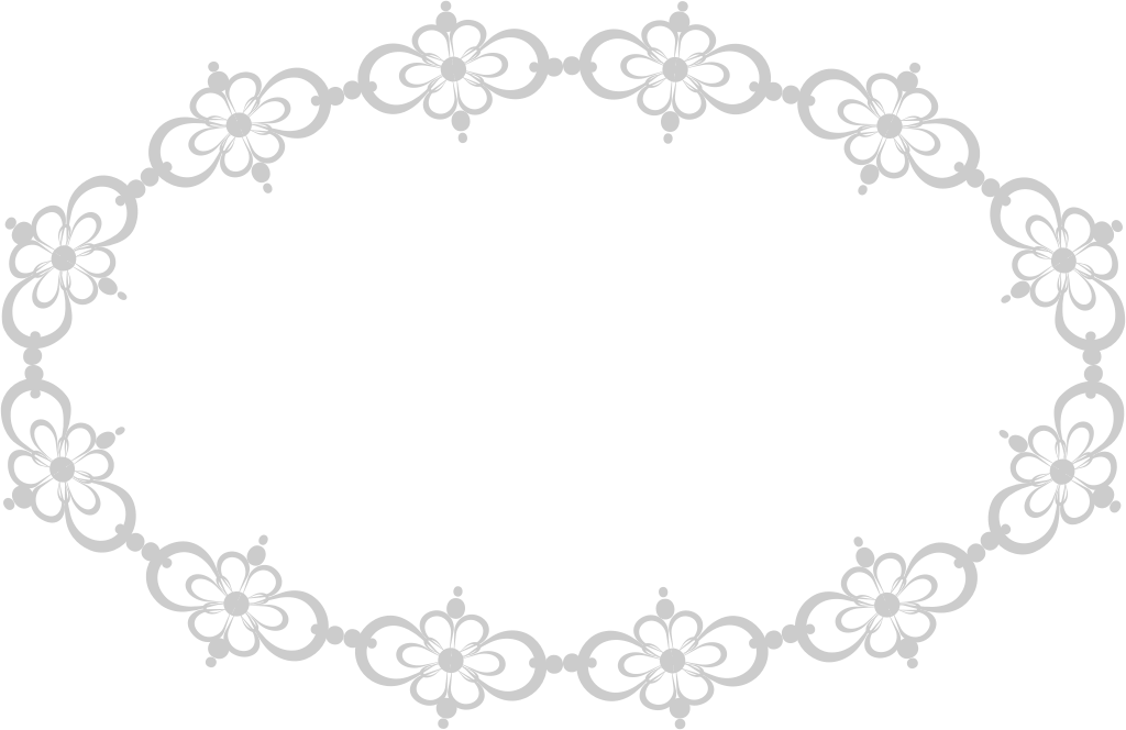 Fancy Oval Border vector