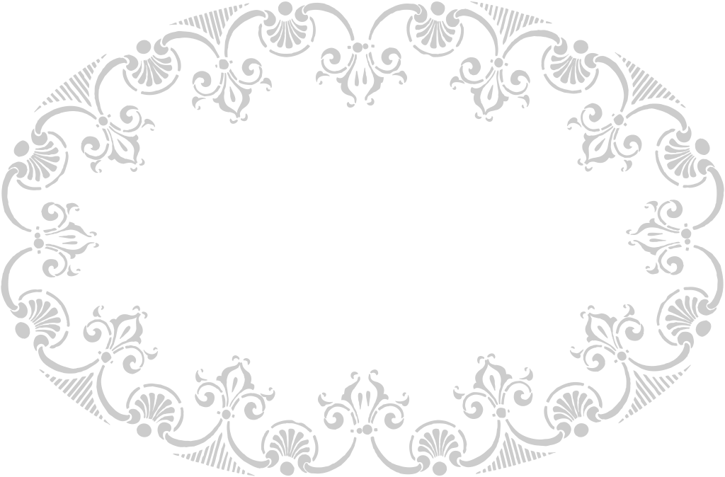 Fancy Oval Border vector