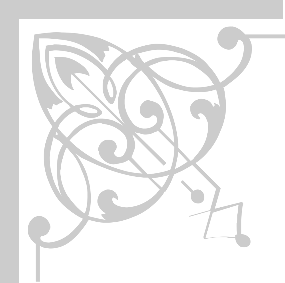 Corner border vector
