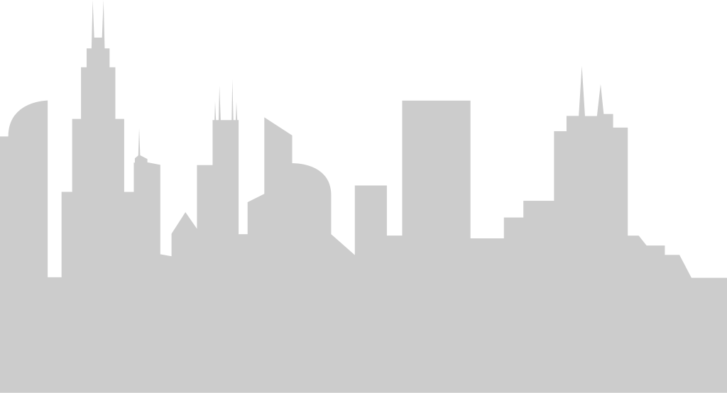 ciudad chicago vector