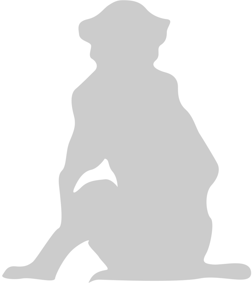Ape sitting vector