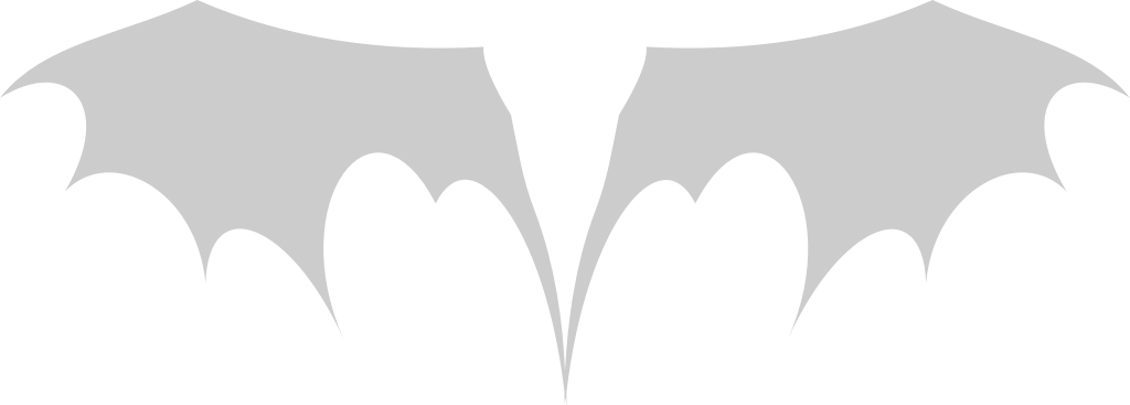 Bat wings vector