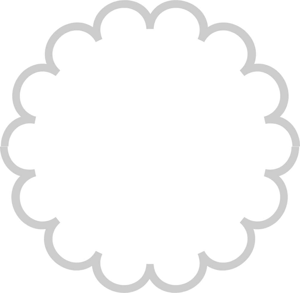 Circle frame vector