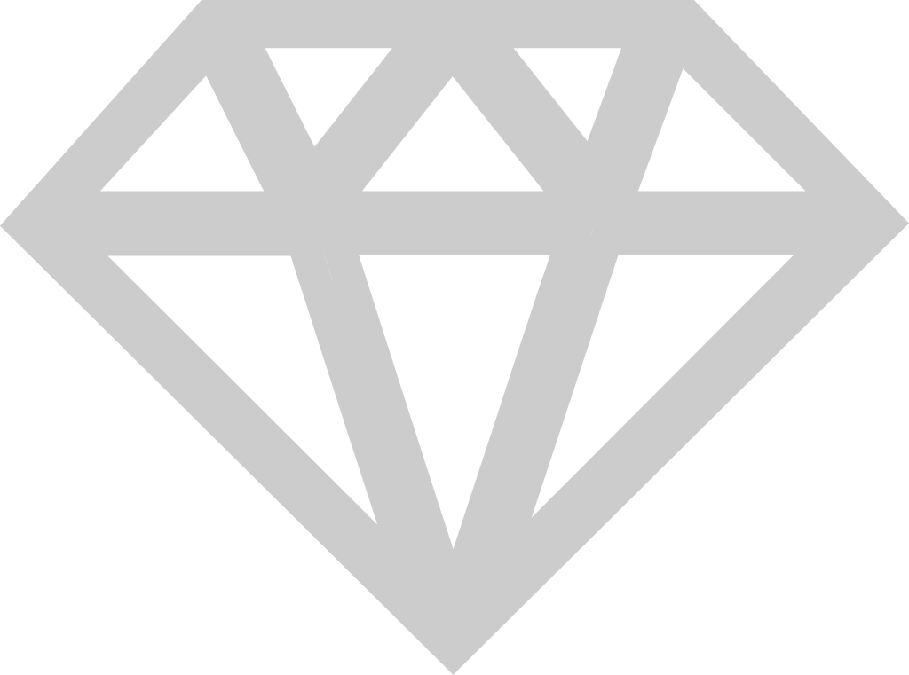 Diamond line vector