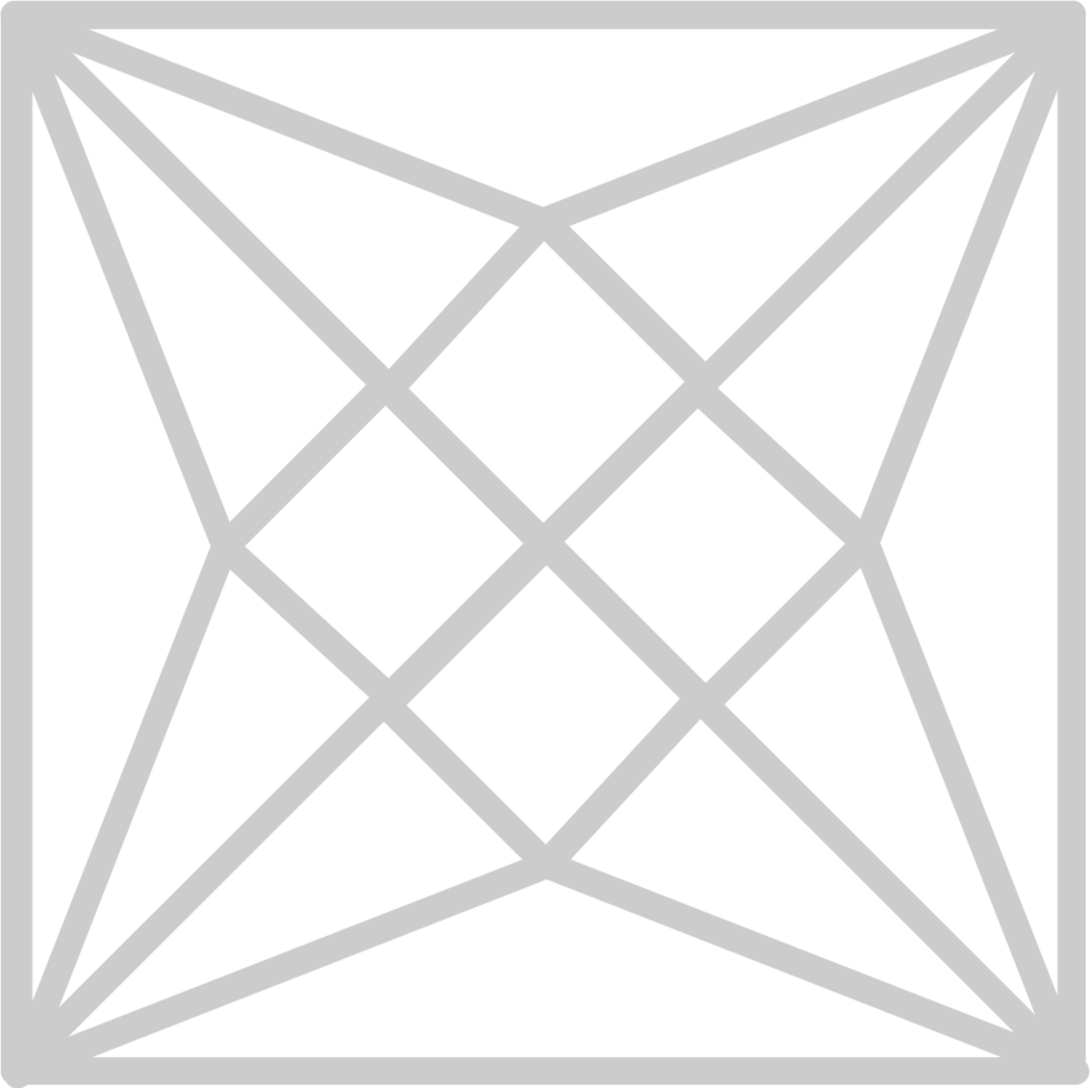 Diamond line vector