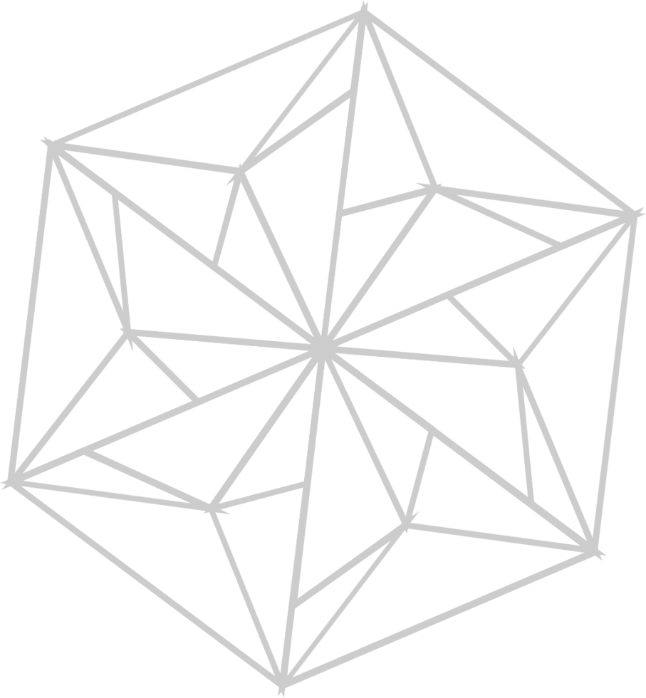 Diamond thin line vector