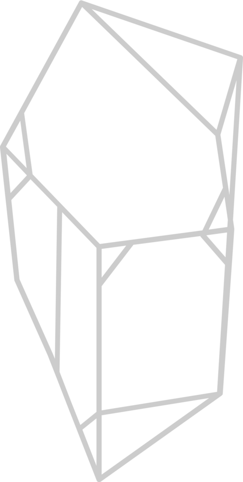 Diamond crystal vector