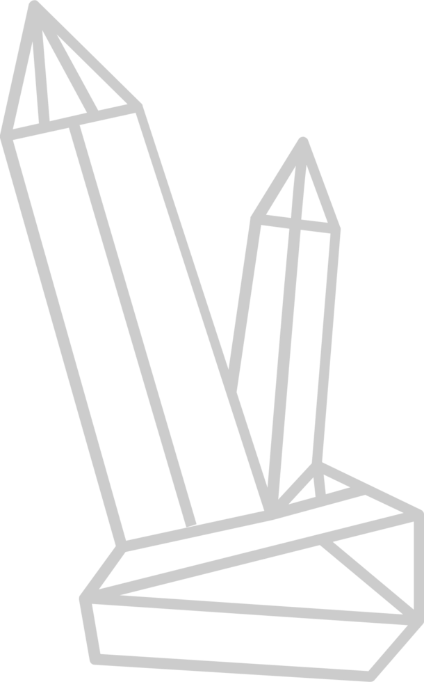 Diamond crystal vector