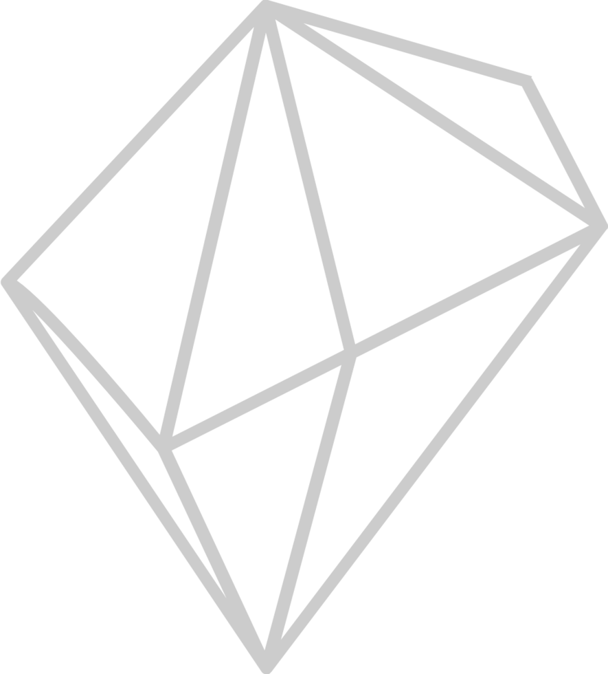 Diamond crystal vector