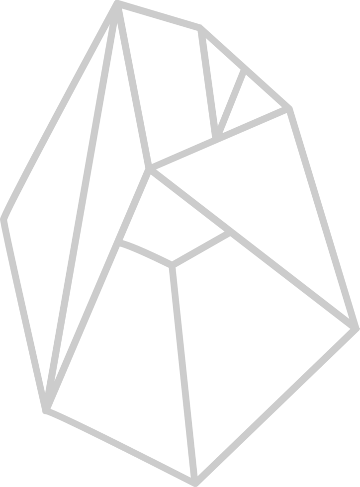 Diamond crystal vector