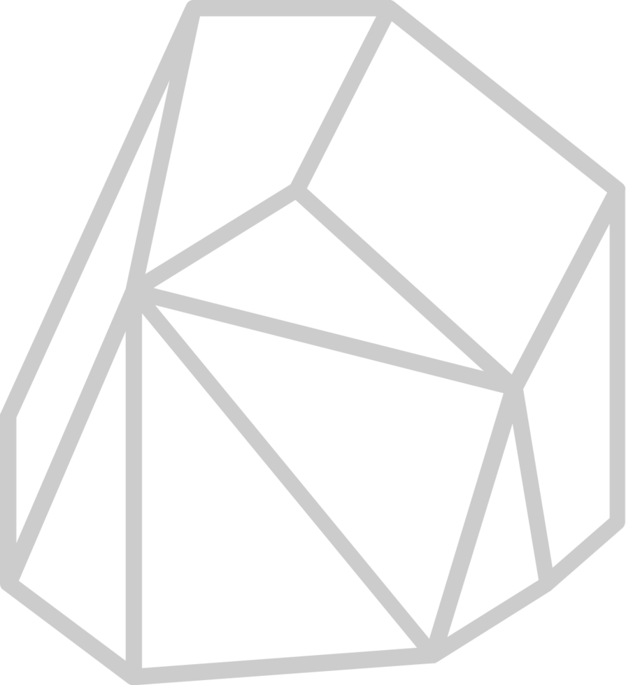 Diamond crystal  vector