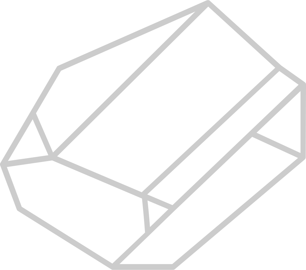 Diamond crystal  vector