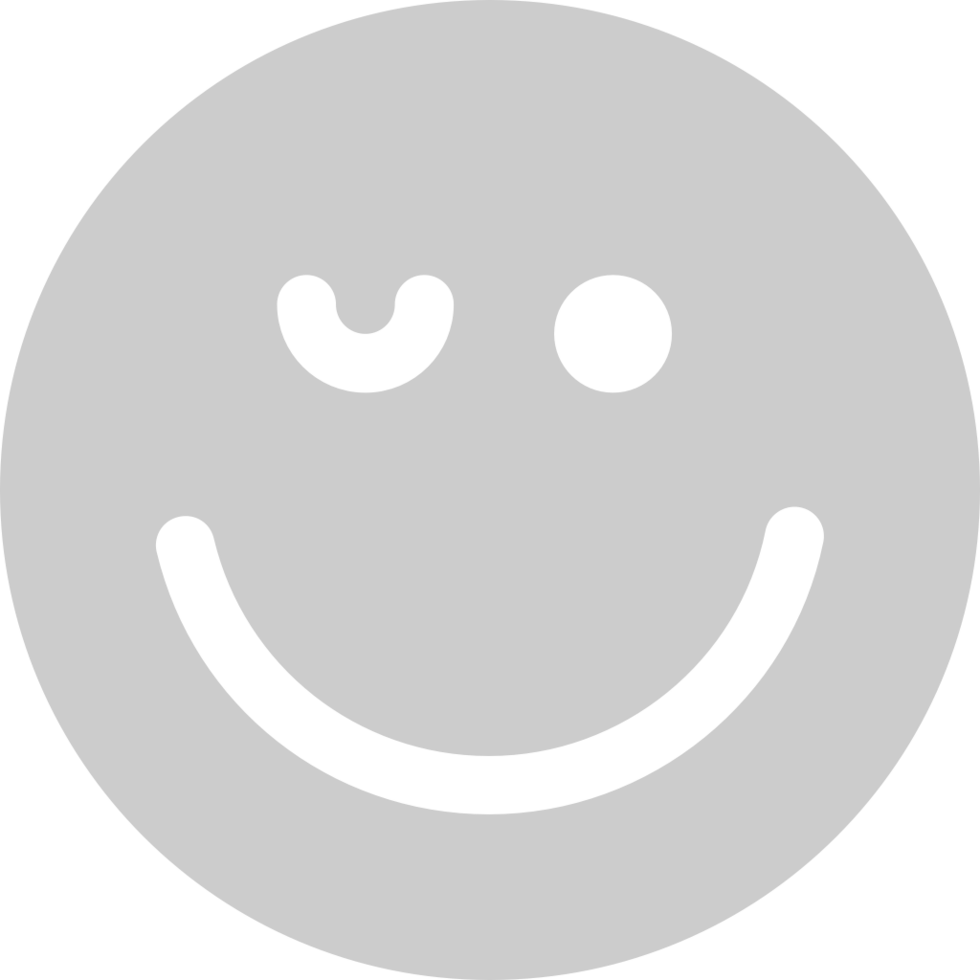 Emoji wink vector