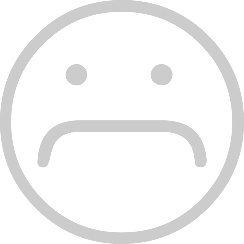 Emoji sad vector
