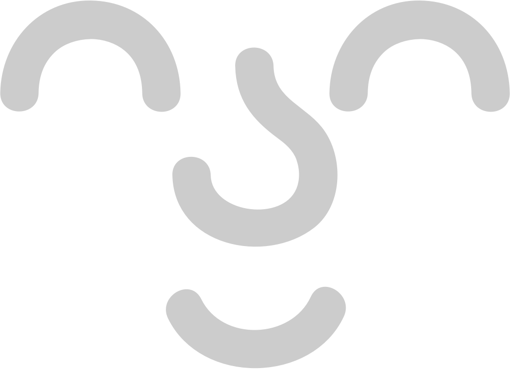 Emoji face simple smile vector