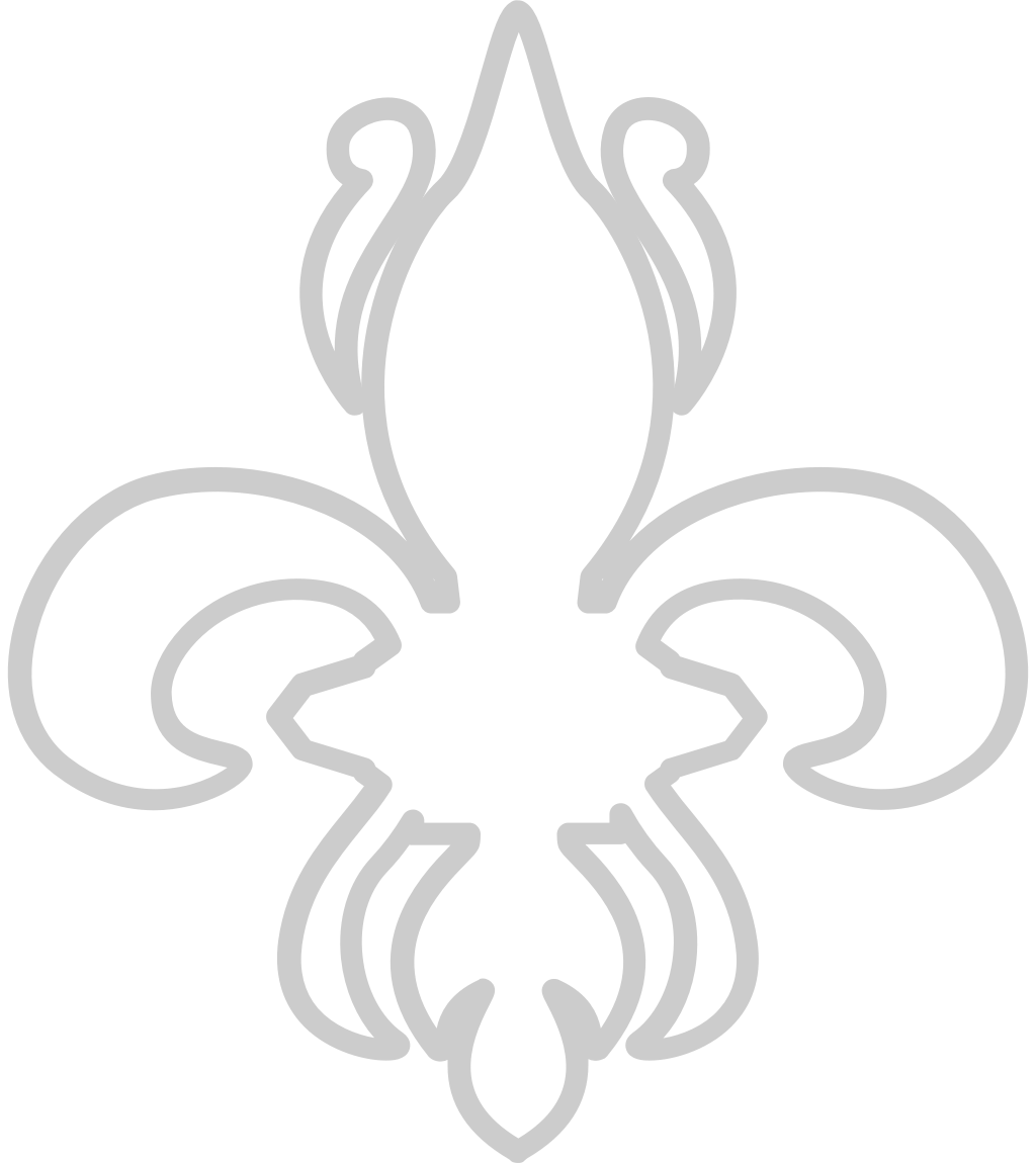 Fleur de lis 36630044 Vector Art at Vecteezy