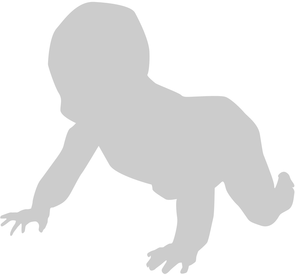Baby Crawling vector