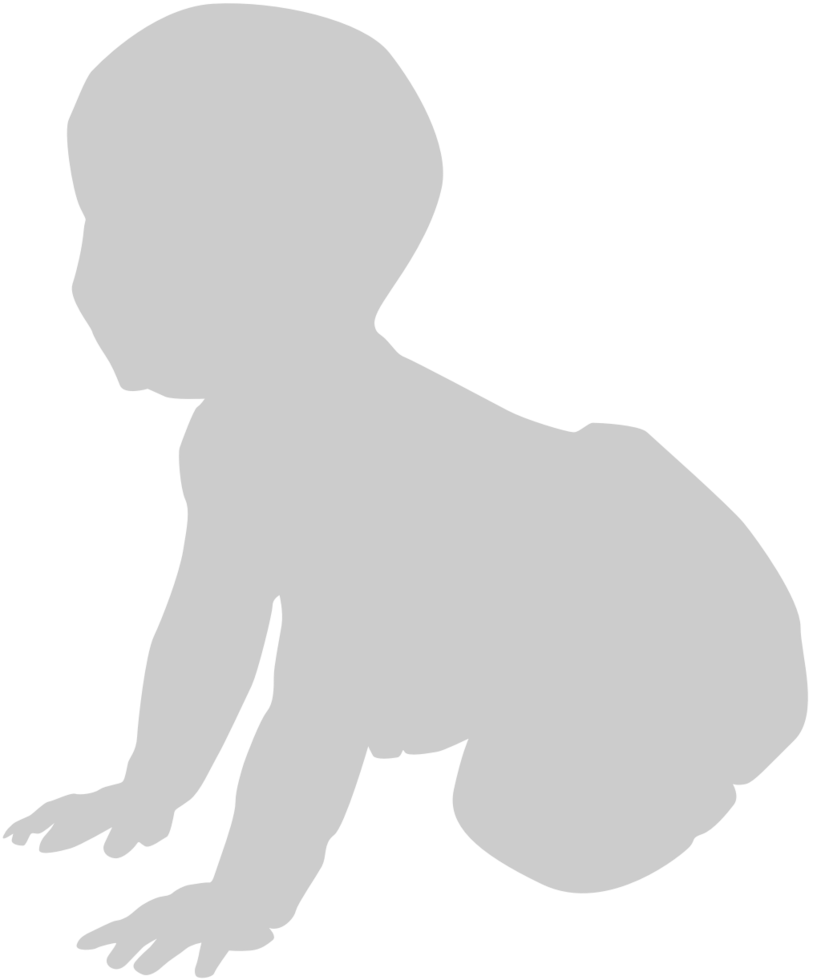 Baby Crawling vector