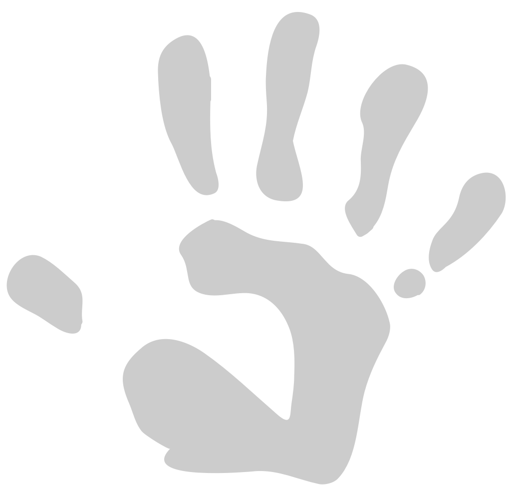 Baby Handprint vector