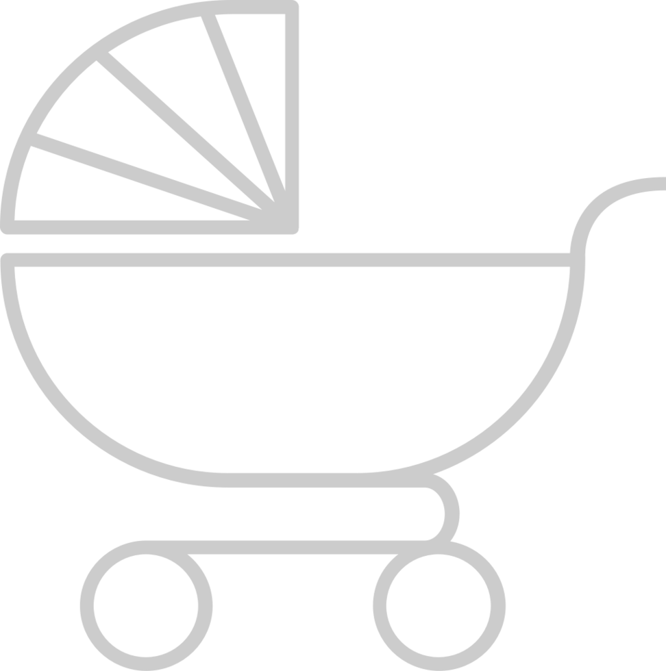 Baby Stroller vector