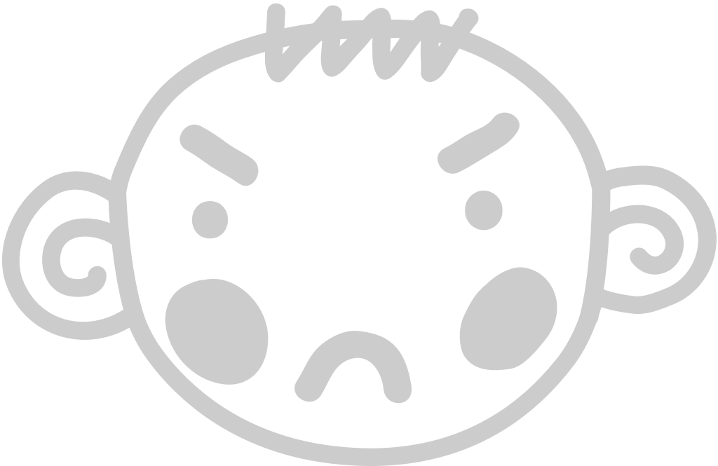 Baby Angry vector